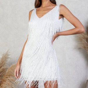 NADINE MERABI beaded dress! Worn Once!